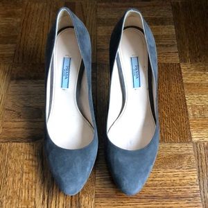 Prada Suede Pumps